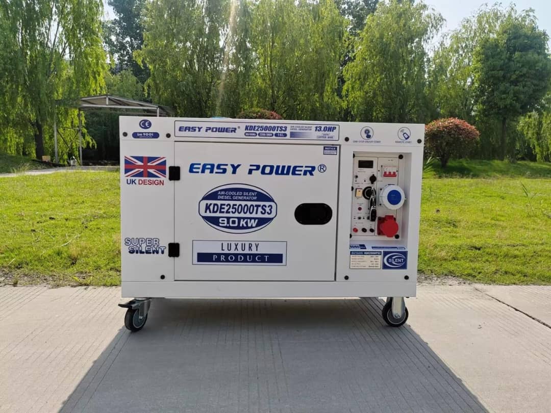 9KW Diesel Silent Generator UK Design Romote Start And Button Starter, Heavy Duty 190F Diesel Engine Low Fuel Consumption For Sale Kampala Uganda. Generators For Electricity/Power Supply Uganda. Machine World Uganda for all your power generators and backup power equipment supplies in Kampala Uganda, East Africa: Kigali-Rwanda, Nairobi-Mombasa-Kenya, Juba-South Sudan, DRC Congo, Tanzania. Ugabox